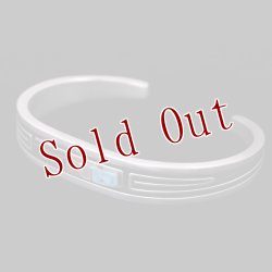 画像5: ナバホ族 Albert Nells マルチカラー インレイ バングル