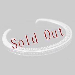 画像4: ナバホ族 Lyle Secatero #3スクエア レインフォール/フェザー バングル