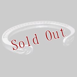 画像5: ナバホ族 Lyle Secatero #3スクエア レインフォール/フェザー バングル