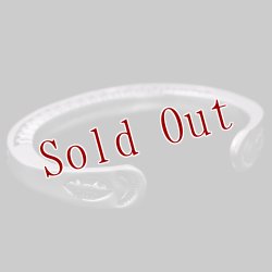 画像5: ナバホ族 Lyle Secatero #3スクエア ライトニング/フェザー バングル