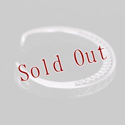 画像6: ナバホ族 Lyle Secatero #3スクエア ライトニング/フェザー バングル