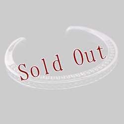 画像4: ナバホ族 Lyle Secatero #3スクエア ライトニング/フェザー バングル