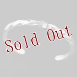 ナバホ族 Lyle Secatero #6スクエア ツイスト ライトニング バングル