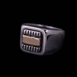 画像4: 【コラボ企画】Bruce Morgan×RIVER MAIL 14K チゼル シグネチャー リング