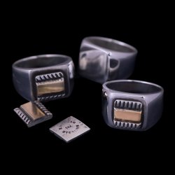 画像6: 【コラボ企画】Bruce Morgan×RIVER MAIL 14K チゼル シグネチャー リング