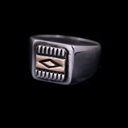 画像5: 【コラボ企画】Bruce Morgan×RIVER MAIL 14K ダイヤ シグネチャー リング