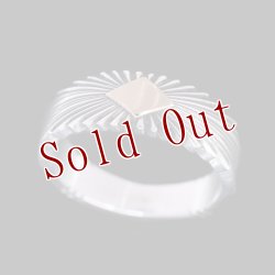 画像1: ナバホ族 Pat Bedonie 1/4” 14K サンバースト リング