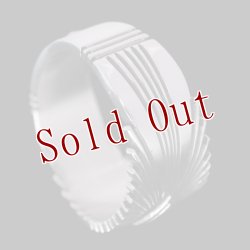 画像5: ナバホ族 Pat Bedonie 1/2” 14K サンバースト リング