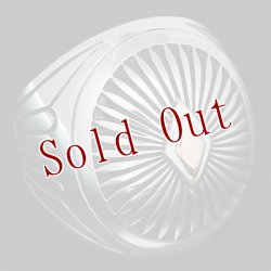 画像3: ナバホ族 Howard Nelson 14K サンバースト オーバル Box リング 18.5号