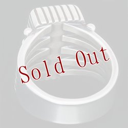 画像5: ナバホ族 Howard Nelson キングマン ターコイズ 長方形 リング 12号