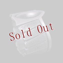 画像3: ナバホ族 Jacob D. Morgan イーグル バンプアウト テクスチャ― リング 22号