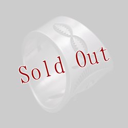 画像3: ナバホ族 Jacob D. Morgan バンプアウト/スタンプ シルバー リング 21.5号