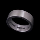 ナバホ族 Jacob D. Morgan 1/4" 11ga インサイドスタンプ バンド リング 13.5号
