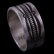 画像4: ナバホ族 Herman Smith 3/8" クラシックスタイル リング 23.5号 (4)