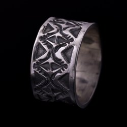 画像3: ナバホ族 Sunshine Reeves 1/2" クラシックスタイル リング 18号