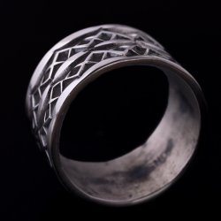 画像2: ナバホ族 Sunshine Reeves 1/2" クラシックスタイル リング 22号