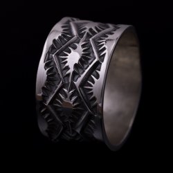 画像3: ナバホ族 Sunshine Reeves 1/2" クラシックスタイル リング 24号