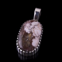 画像1: 【RM Jewelry】ワイルドホース シルバー ハンドメイド ペンダント
