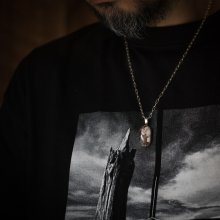 着用画像3: 【RM Jewelry】ワイルドホース シルバー ハンドメイド ペンダント