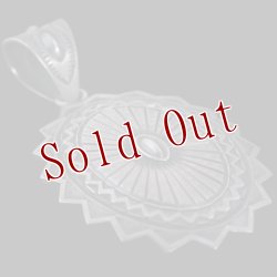 画像3: ナバホ族 Jacob D. Morgan サンバースト スタンプ ペンダント