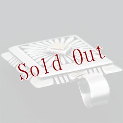 画像4: ナバホ族 Howard Nelson 14K サンバースト ボックス スクエア ペンダント