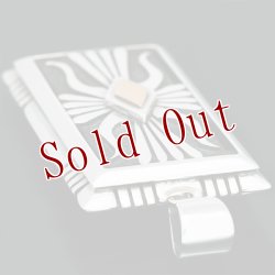 画像4: ナバホ族 Howard Nelson 14K ケトー ボックス 長方形 ペンダント