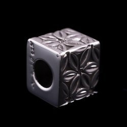 画像2: ナバホ族 Lyle Secatero フラワー キューブ ペンダント