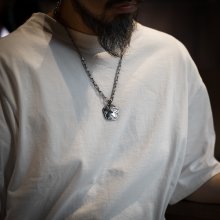 着用画像2: ナバホ族 Sunshine Reeves チェリーブロッサム スタンプ ペンダント