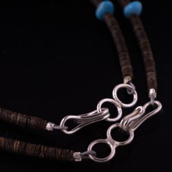 画像3: RM ターコイズ/オリーブシェル ヒシ ブレスレット 20cm/25cm