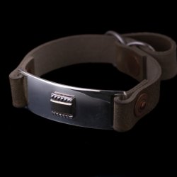 画像1: 【3社共同企画】Bruce Morgan×Anchor Bridge 14K ID レザー ブレスレット