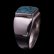 画像3: 【RM Jewelry】キングマン シグネチャー シルバー リング 17号 (3)