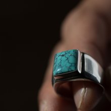 着用画像1: 【RM Jewelry】キングマン シグネチャー シルバー リング 17号