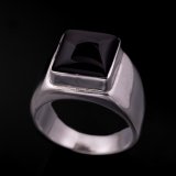 【RM Jewelry】オニキス シグネチャー シルバー リング