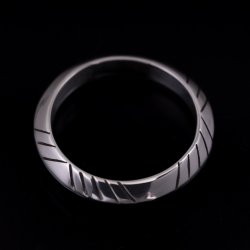 画像4: 【サイズ展開あり】トライアングル ナロー シルバー925 リング 鏡面仕上げ