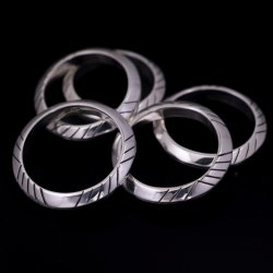 画像5: 【サイズ展開あり】トライアングル ナロー シルバー925 リング 鏡面仕上げ