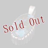 【RM】Apache Blue シルバー ハンドメイド ペンダント