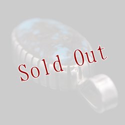 画像4: 【RM】Apache Blue シルバー ハンドメイド ペンダント