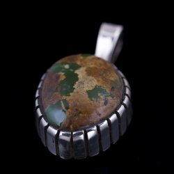 画像1: 【RM】Royston シルバー ハンドメイド ペンダント