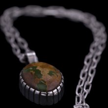 着用画像1: 【RM】Royston シルバー ハンドメイド ペンダント