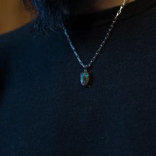 着用画像3: 【RM】Pilot Mtn. シルバー ハンドメイド ペンダント