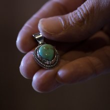 着用画像1: 【RM】Royston シルバー ハンドメイド ペンダント