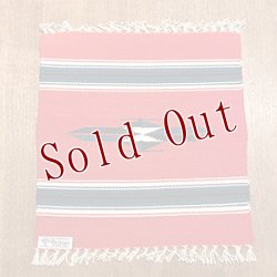 画像1: Ortega's チマヨ プレイスマット/ランチョマット 15×15 レッド