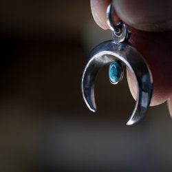 画像5: 【RM Jewelry】ナジャ ターコイズ シルバー ペンダント