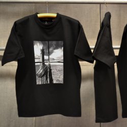 画像1: 【SUN CRAFT】 Steven Tiffany Tシャツ 黒
