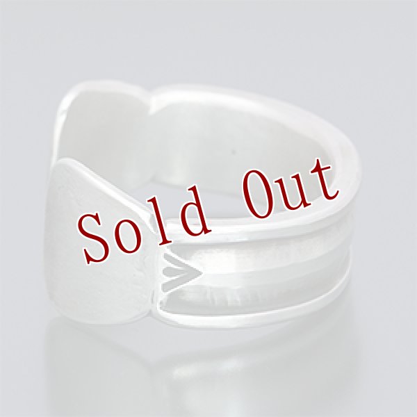 画像2: ブラックフット族 James Faks #1フラットワイヤー チェイシング バングル (2)