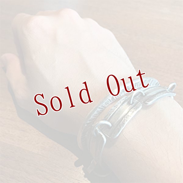 画像4: ブラックフット族 James Faks チェイシング ブレスレット (4)