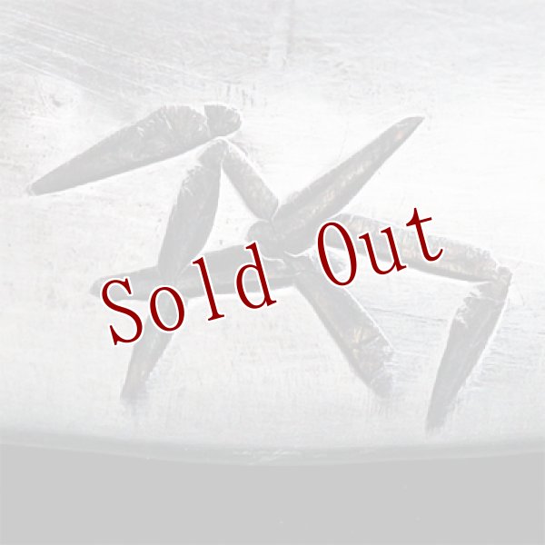 画像7: ブラックフット族 James Faks 1 1/2" 5ライン カーブ バングル (7)