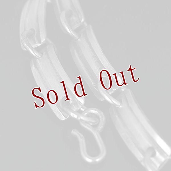 画像3: ブラックフット族 James Faks 3/8” プレーン チェイシング ブレスレット (3)