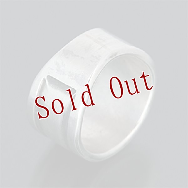 画像3: ブラックフット族 James Faks 1/2” 2ライン チェイシング リング 22号 (3)