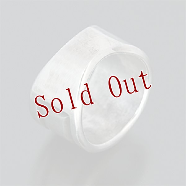 画像3: ブラックフット族 James Faks 1/2” 2ライン チェイシング リング 17号 (3)